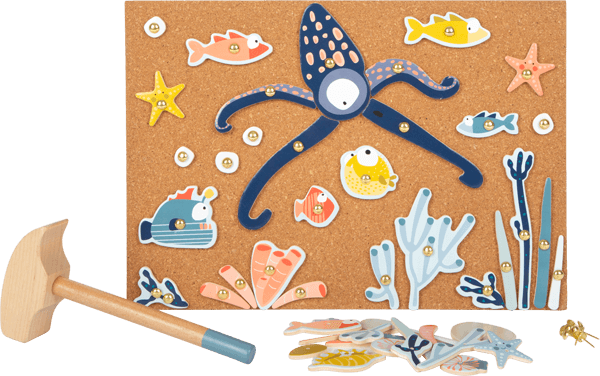 Gioco con martelletto Vita marina
