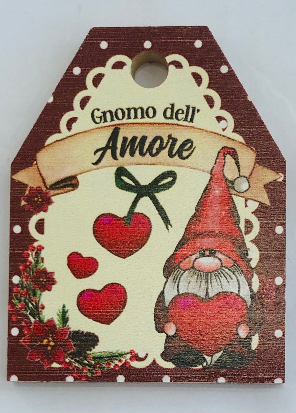 targhette in legno gnomi