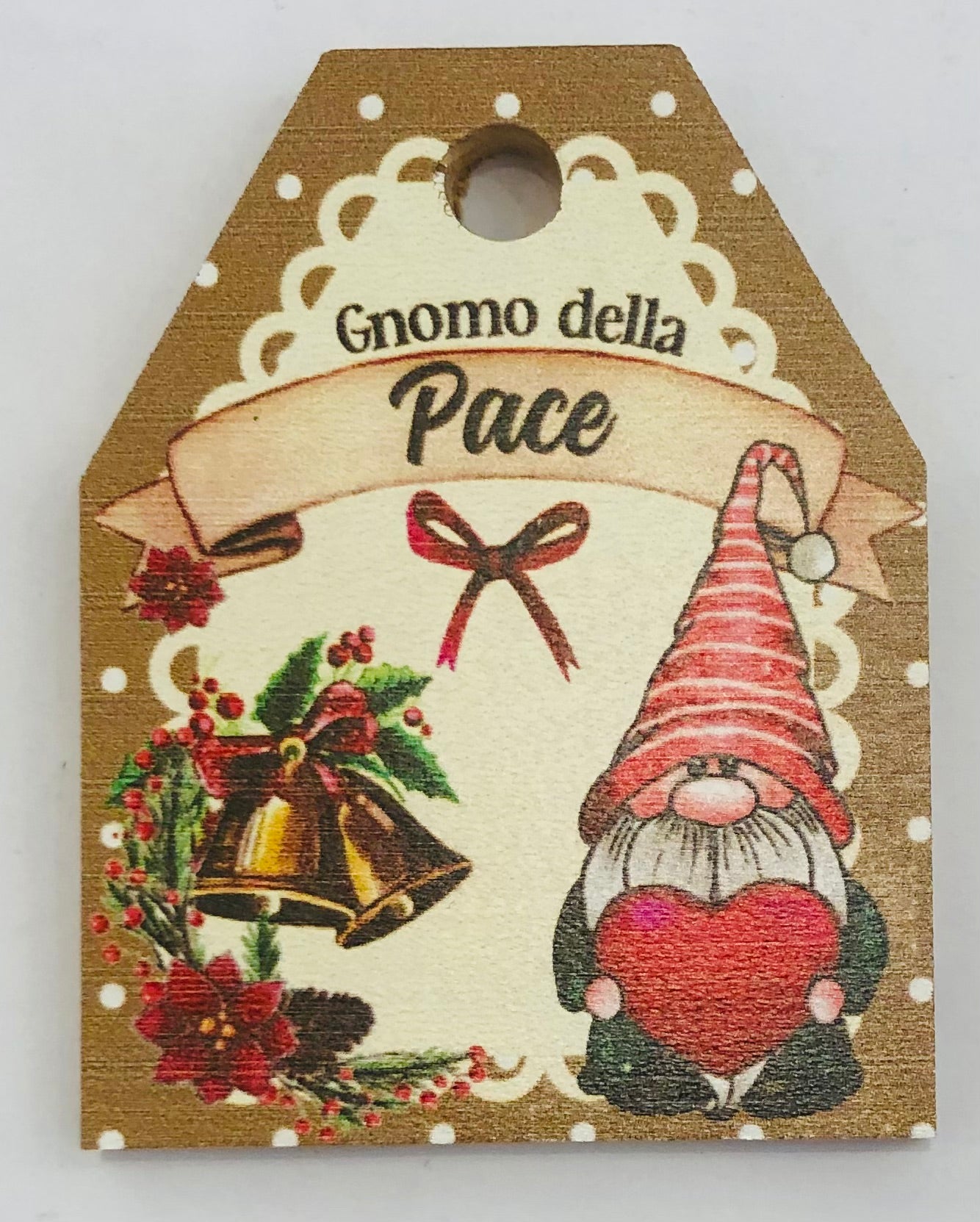 targhette in legno gnomi