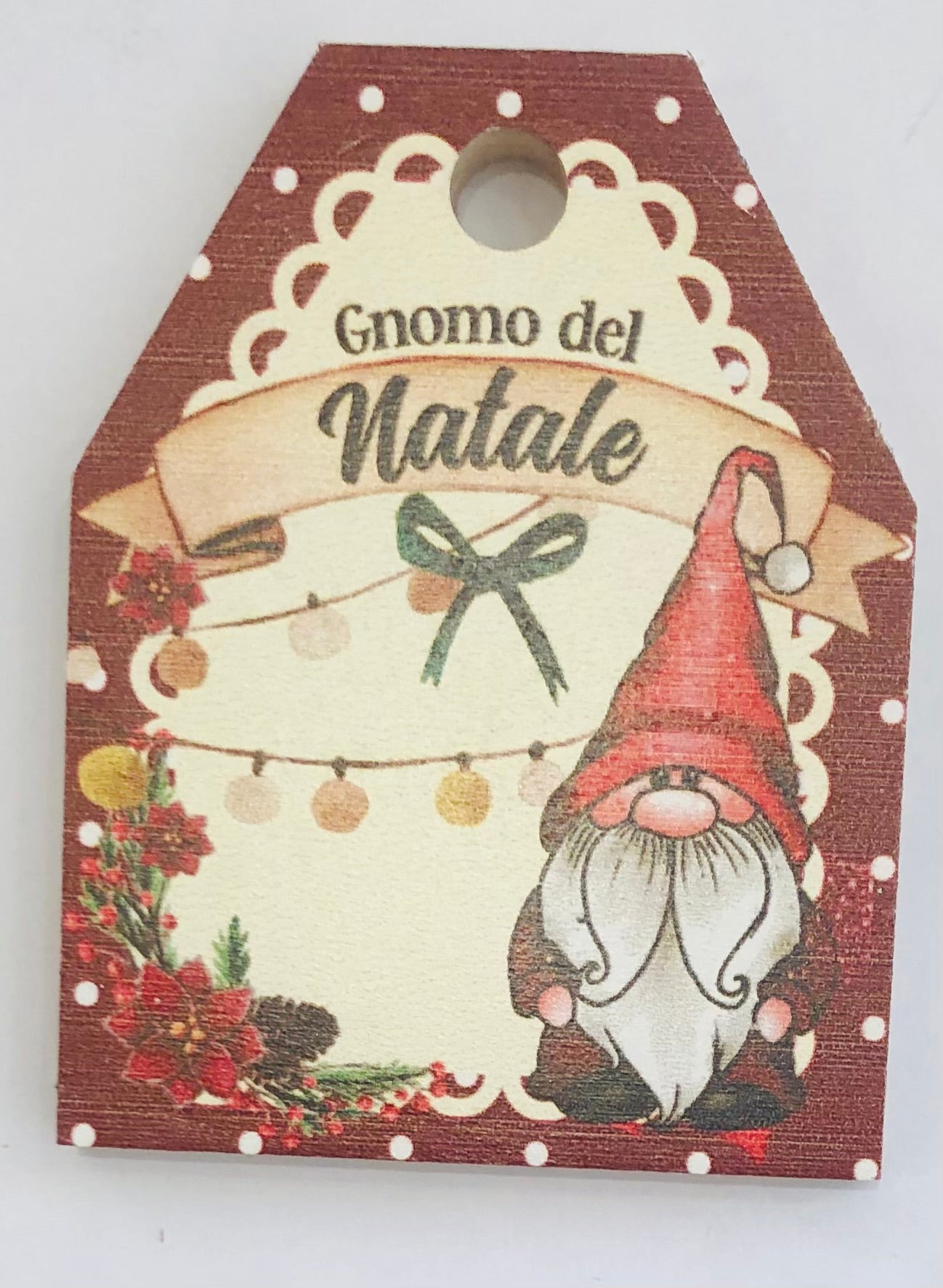 targhette in legno gnomi