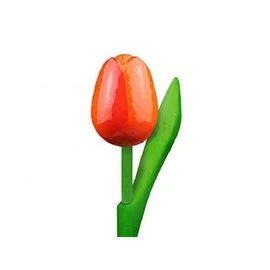 tulipani in legno singoli cm 20
