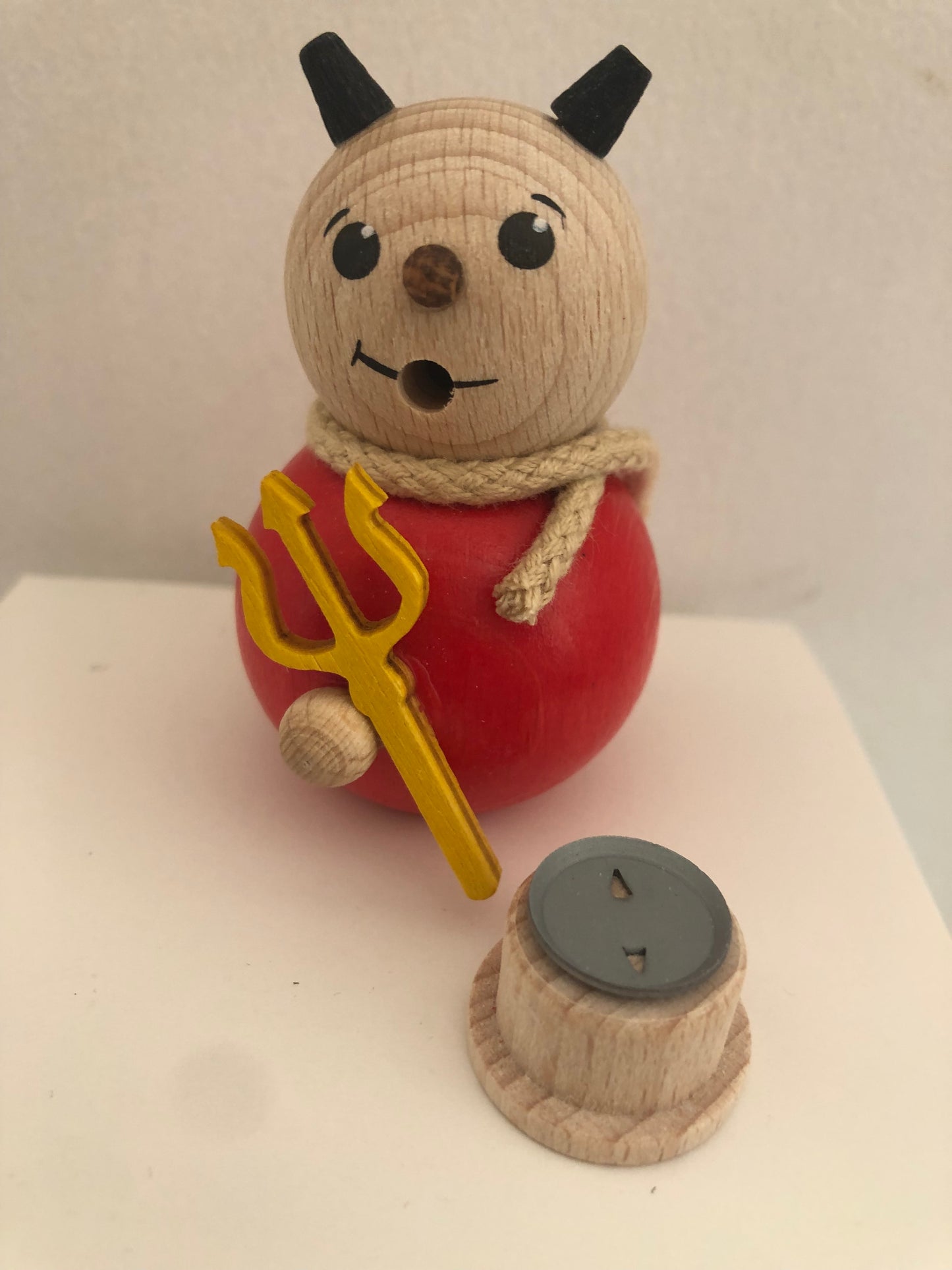 mini pupazzetto porta incenso
