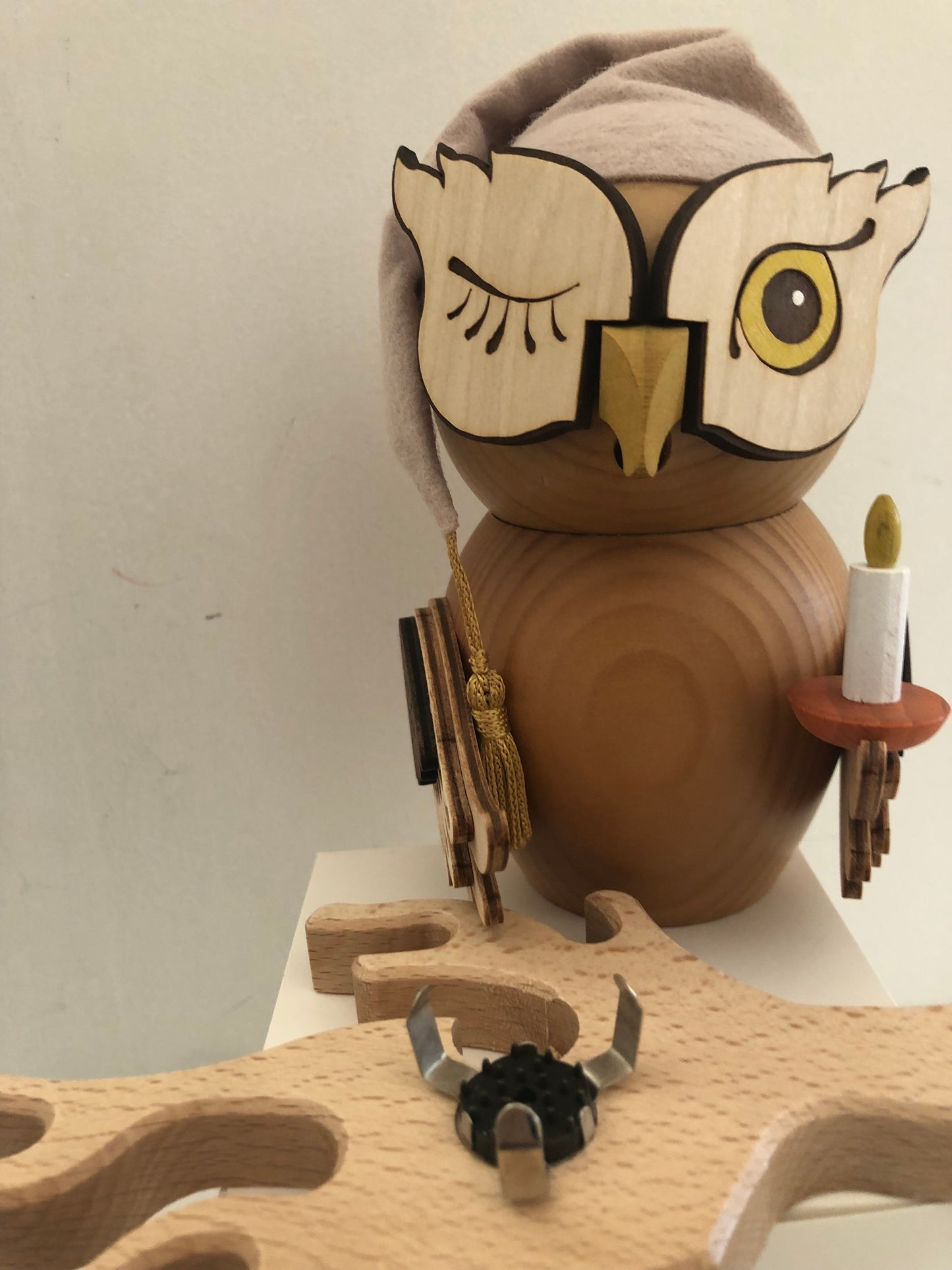 Eulen-Räucherstäbchenhalter