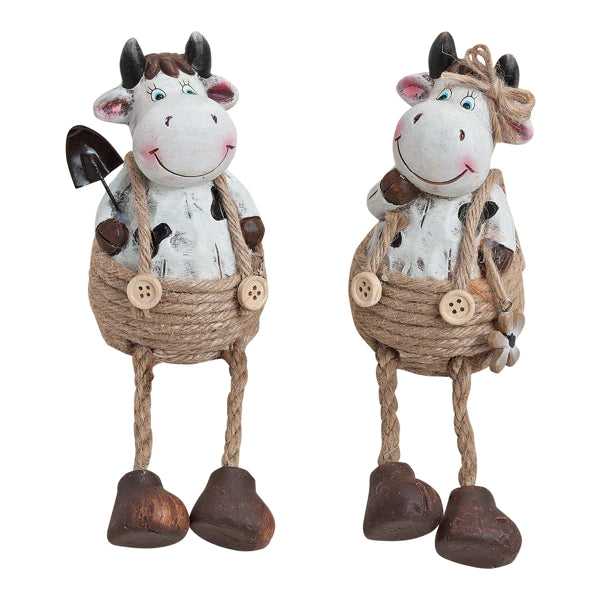 mucca in argilla