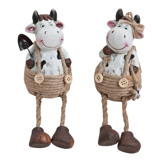 mucca in argilla