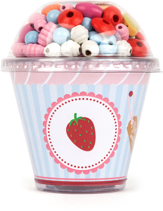 Display perline in legno Cupcake Candy