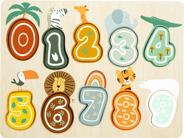 Puzzle Numeri "Safari"