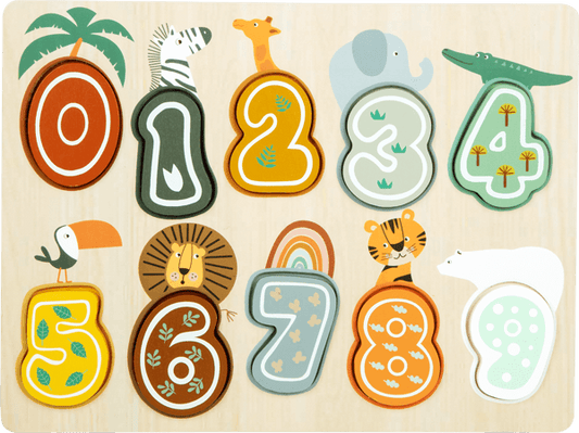 Puzzle Numeri "Safari"