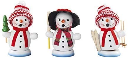 pupazzi di neve brucia incenso