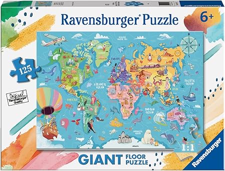 Puzzle Mappa del mondo
