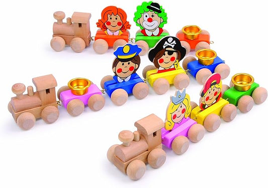 trenino per Il Compleanno, Design Facce
