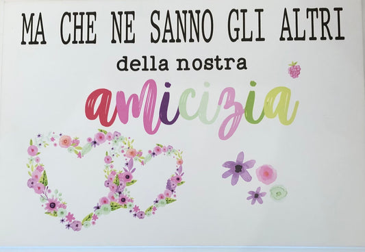 targhette da appoggio o da appendere