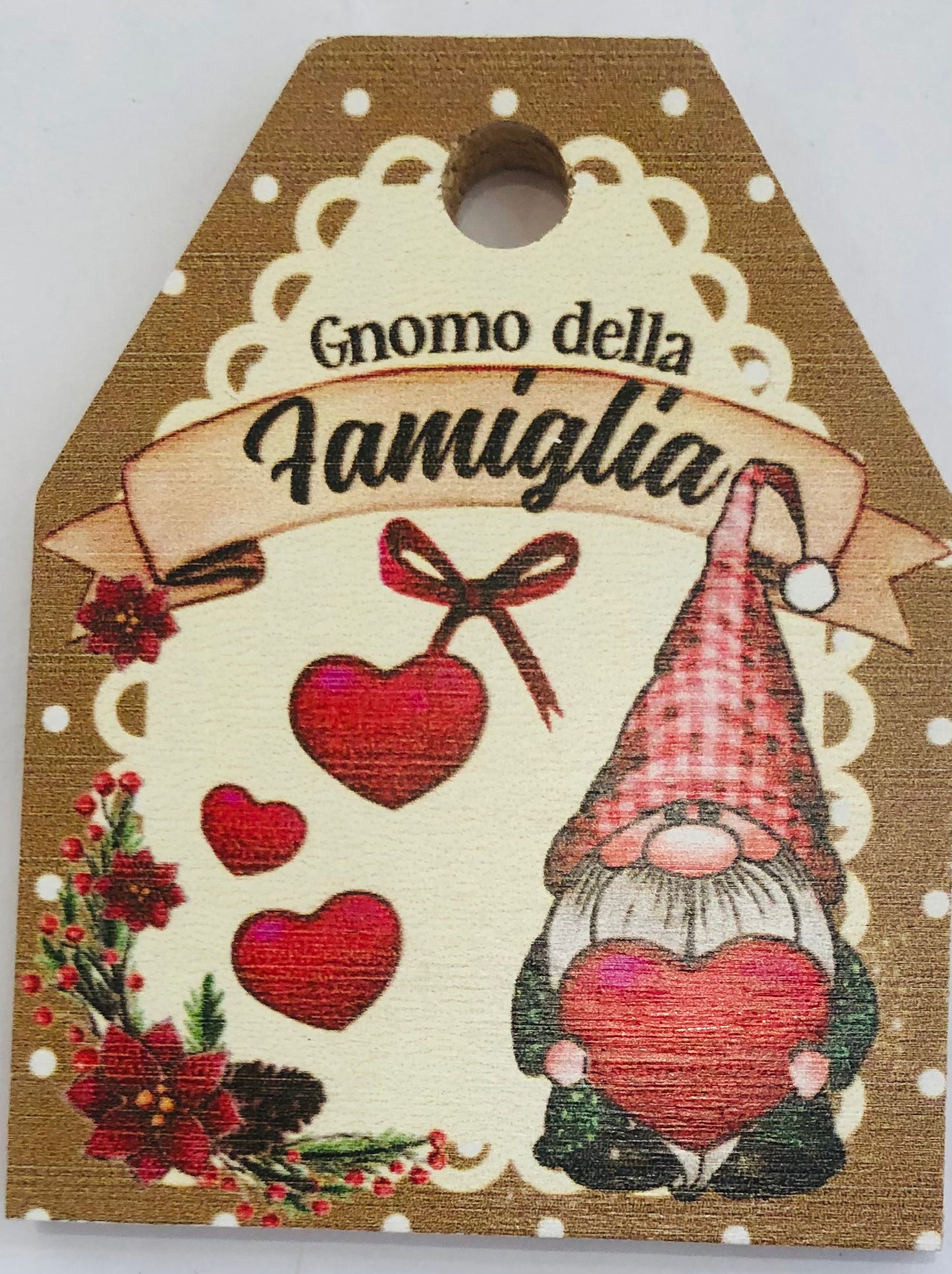 targhette in legno gnomi
