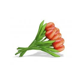 mazzi composti da 9 tulipani  in legno 35cm (SU ORDINAZIONE)