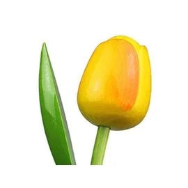 tulipani in legno singoli cm 34
