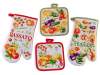 Set guanto e presina da cucina "Sapori dell'orto"
