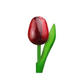 tulipani in legno singoli cm 20