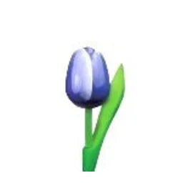 tulipani in legno singoli cm 20