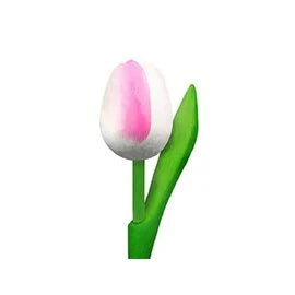 tulipani in legno singoli cm 20