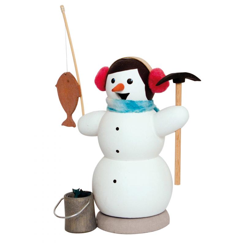 pupazzo di neve porta incenso