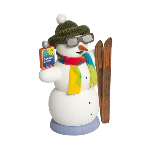 pupazzo di neve porta incenso