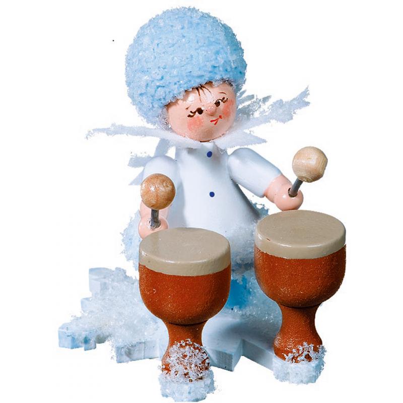 pupazzetti fiocchi di neve