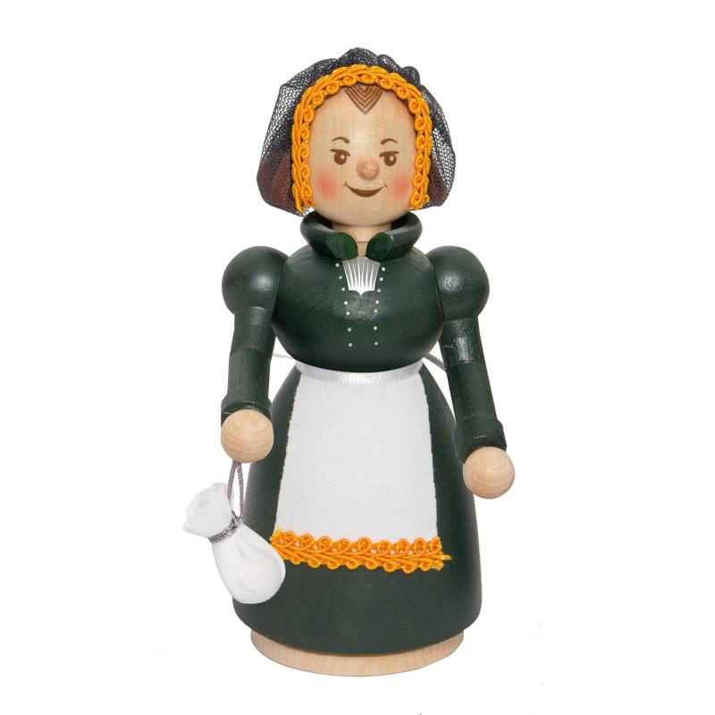 Holzobjekt „Frau“