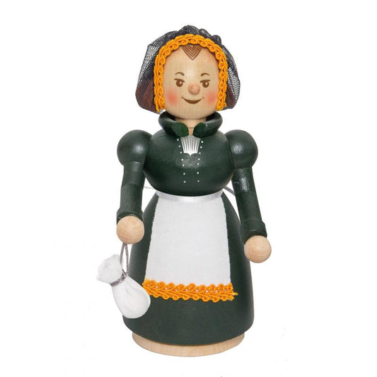 oggetto in legno "donna"