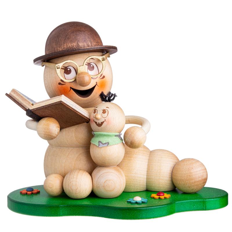 kleiner Wurm „rudy and rosy“ Räucherstäbchenhalter