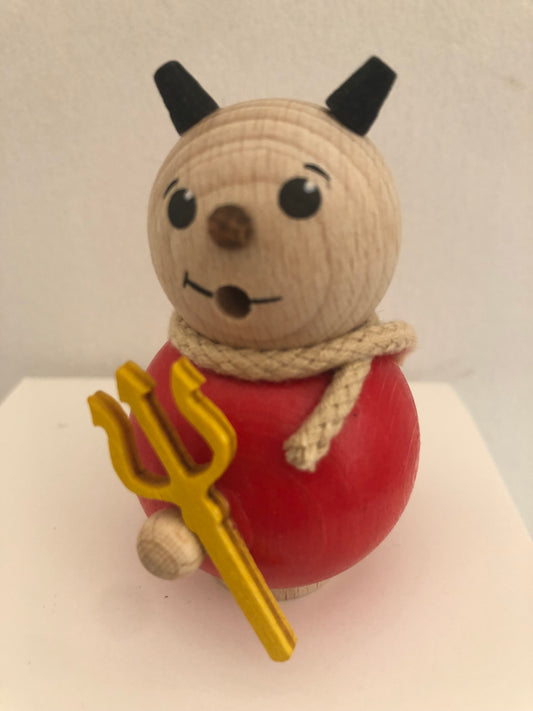 mini pupazzetto porta incenso