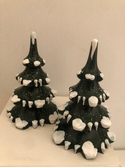alberi innevati