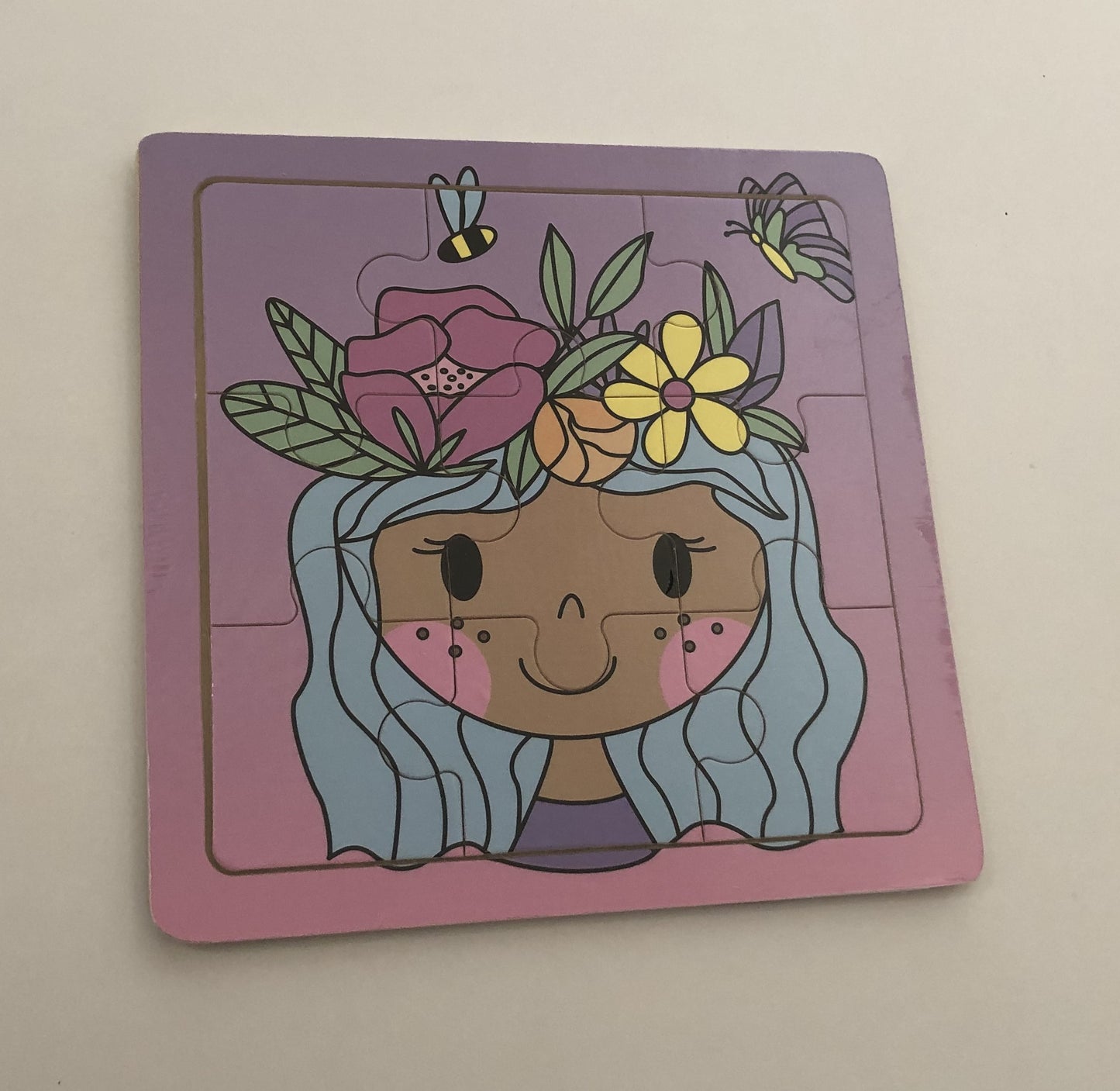 puzzle in legno bambina